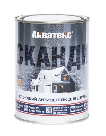 Антисептик Акватекс Сканди декоративный айсберг 0,75 л